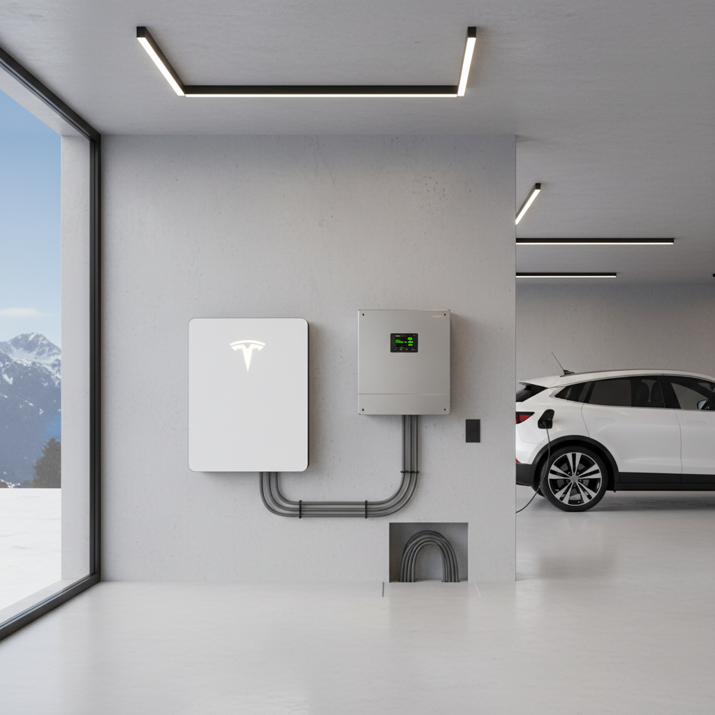 Photovoltaik-Module bei Sonnenschein